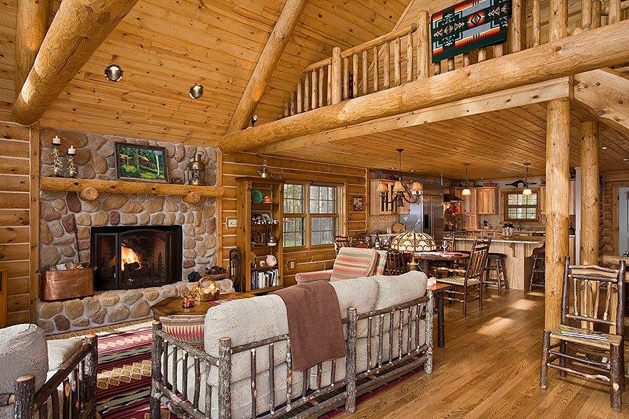 How To Decorate A Log Home